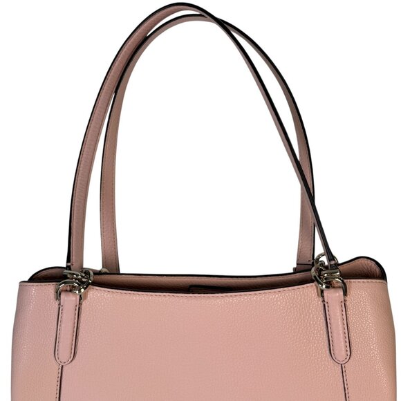 Kate Spade Jackson Leather Pink Triple Compartment Shoulder Bag - Picture 4 of 16